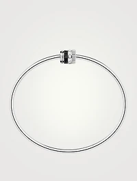 Quatre Black Edition 18K White Gold Bracelet With Black PVD And Diamonds