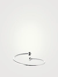 Quatre Black Edition 18K White Gold Bracelet With Black PVD And Diamonds
