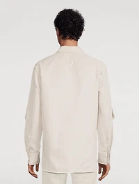 Linen Cargo Shirt