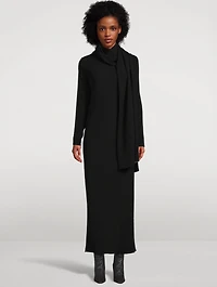 Pascal Draped Silk Crepe Dress