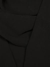 Pascal Draped Silk Crepe Dress