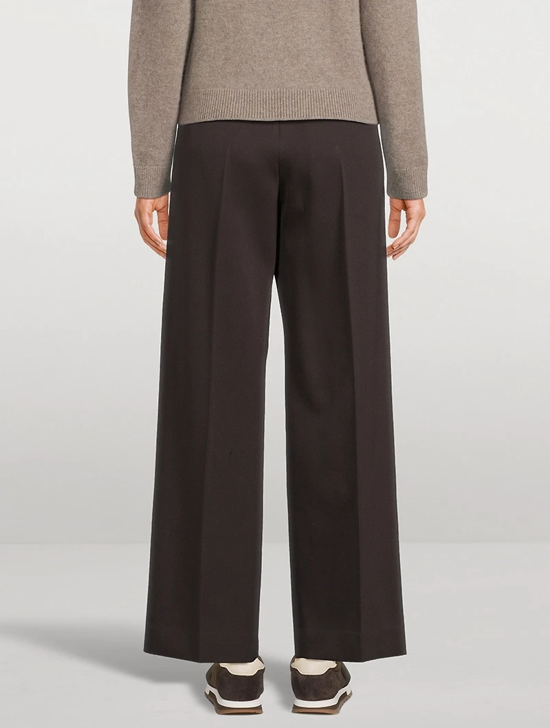 Roan Straight-Leg Wool Trousers