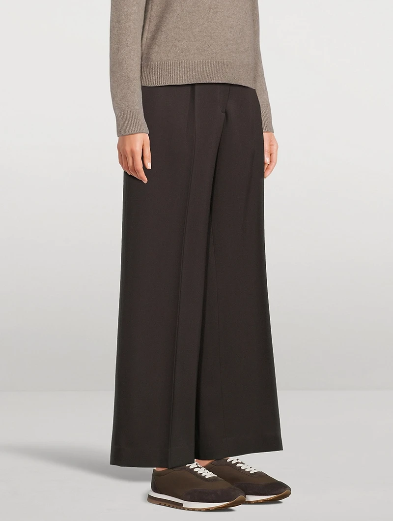 Roan Straight-Leg Wool Trousers