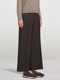 Roan Straight-Leg Wool Trousers
