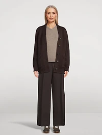 Roan Straight-Leg Wool Trousers