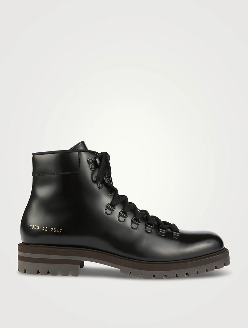 Leather Laced Hiking Boots