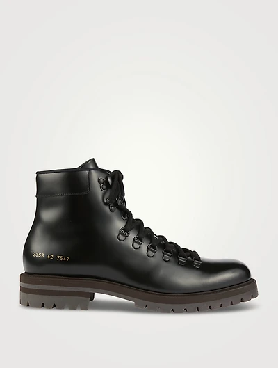 Leather Laced Hiking Boots