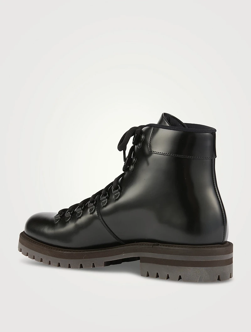 Leather Laced Hiking Boots
