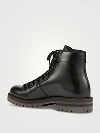 Leather Laced Hiking Boots