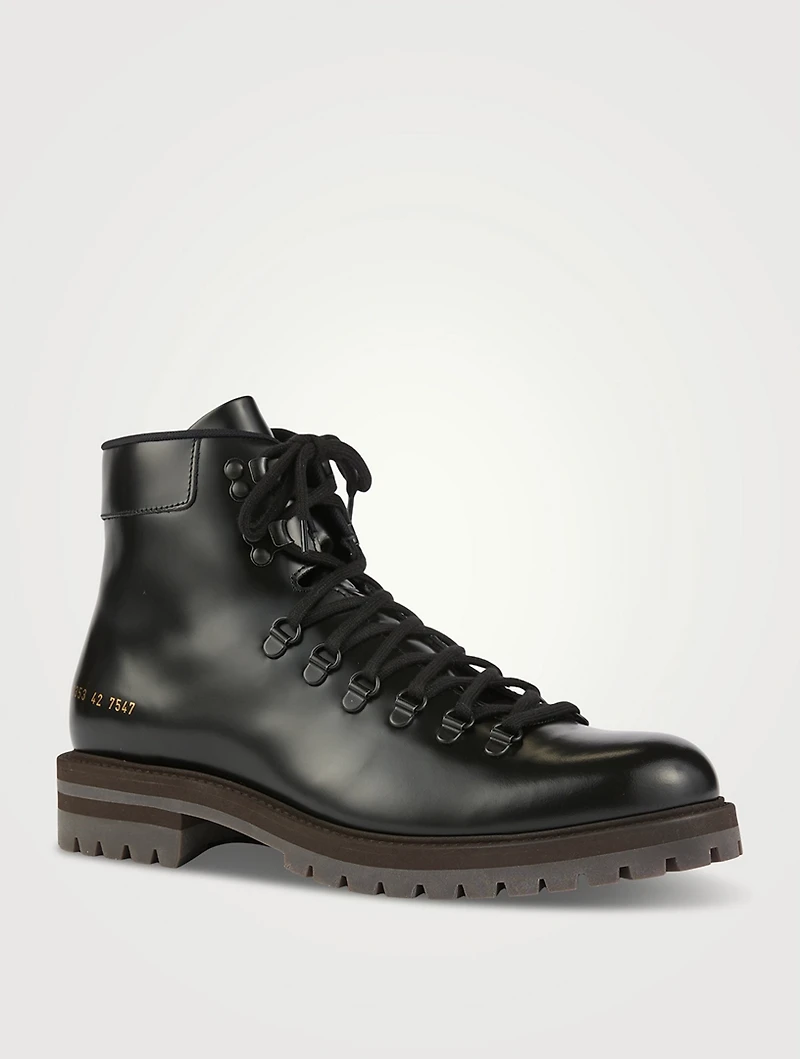 Leather Laced Hiking Boots