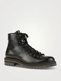 Leather Laced Hiking Boots