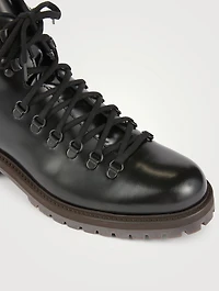 Leather Laced Hiking Boots