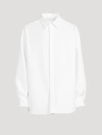 Cotton Poplin Shirt Jacket