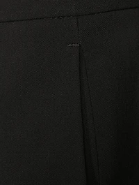 Wool Stretch Slim-Fit Pants