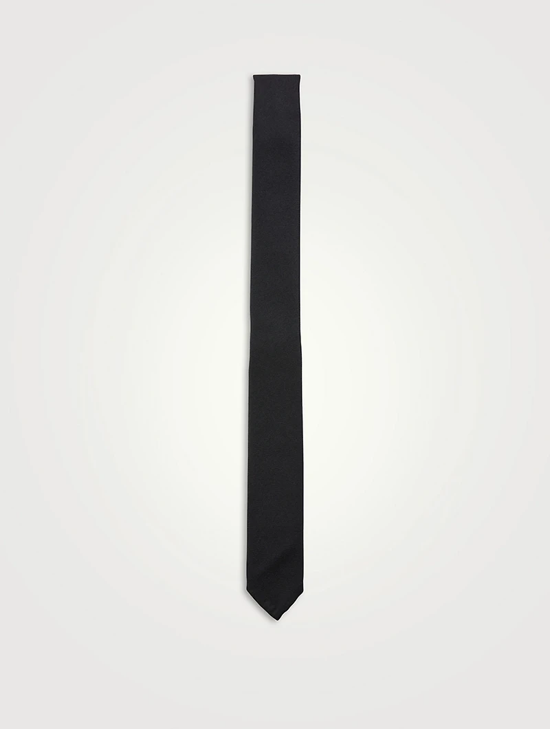 Wool And Silk Tie