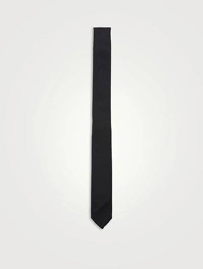 Wool And Silk Tie