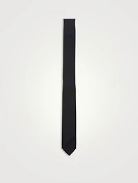Wool And Silk Tie