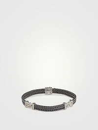 Rata Chain Pavé Station Bracelet