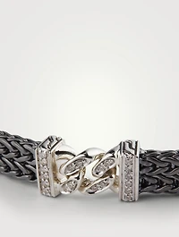 Rata Chain Pavé Station Bracelet