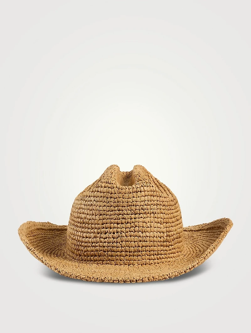 Raffia Cowboy Hat