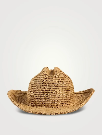 Raffia Cowboy Hat