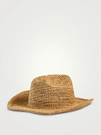 Raffia Cowboy Hat