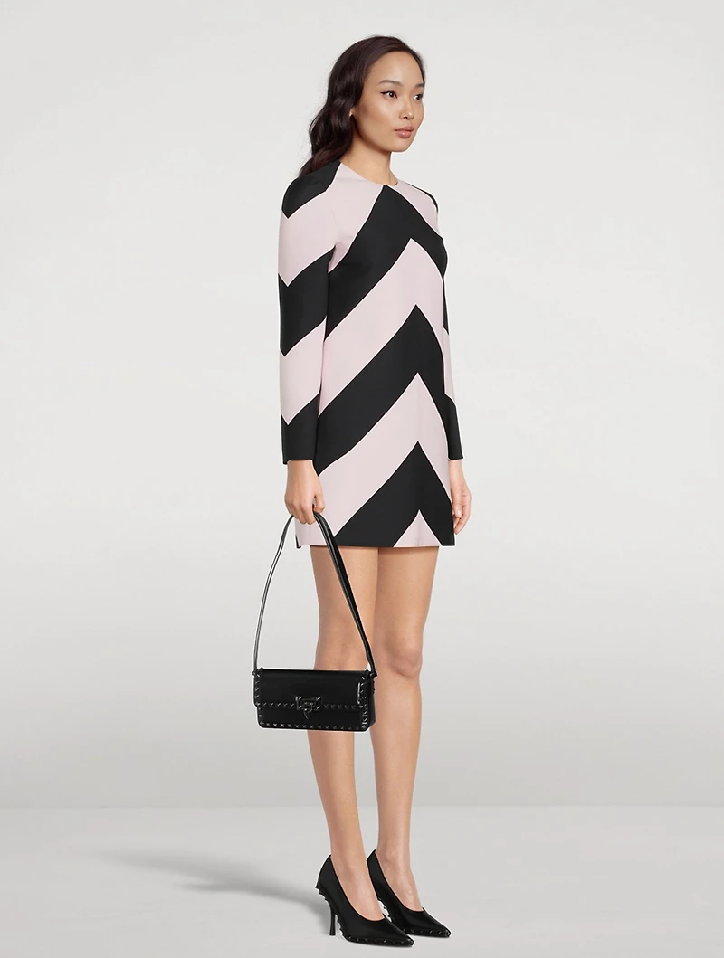 Rockstud Leather Shoulder Bag