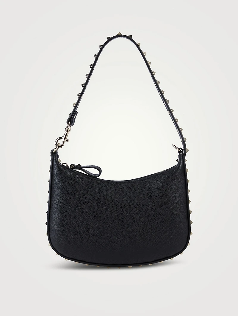 Mini Rockstud Leather Shoulder Bag
