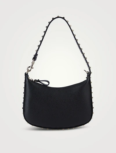 Mini Rockstud Leather Shoulder Bag