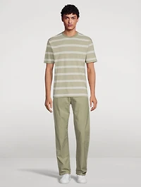 Johannes Sunbleached T-Shirt Striped Print