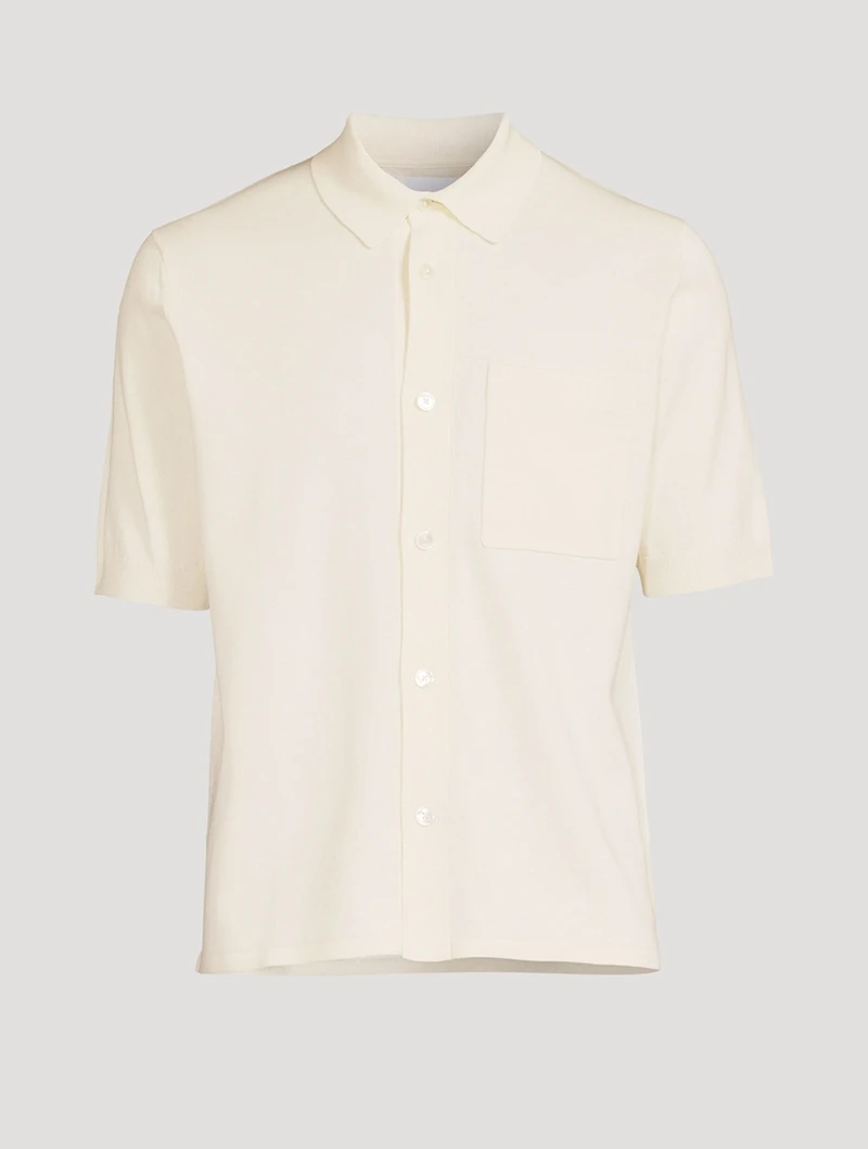Rollo Cotton And Linen Short-Sleeve Shirt
