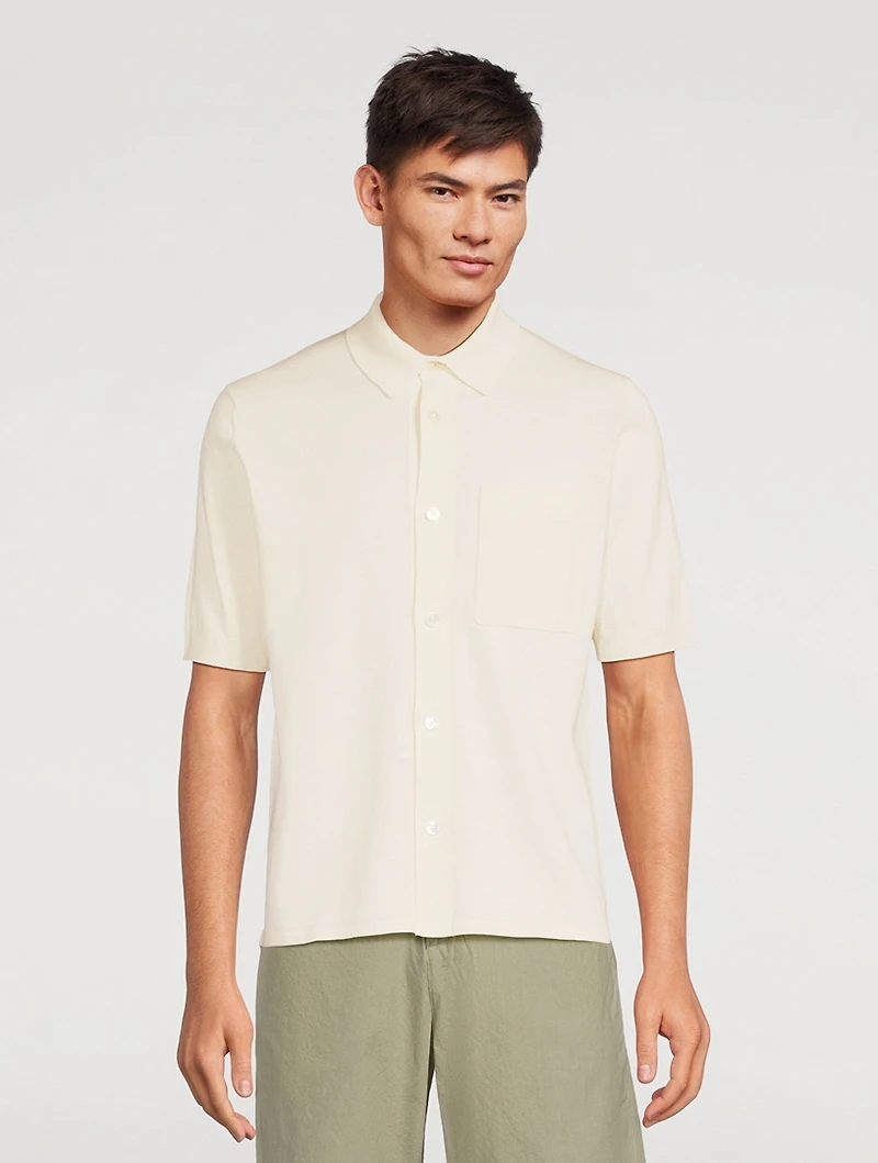 Rollo Cotton And Linen Short-Sleeve Shirt