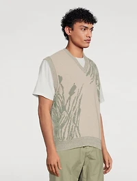 Melvin Jacquard Sweater Vest