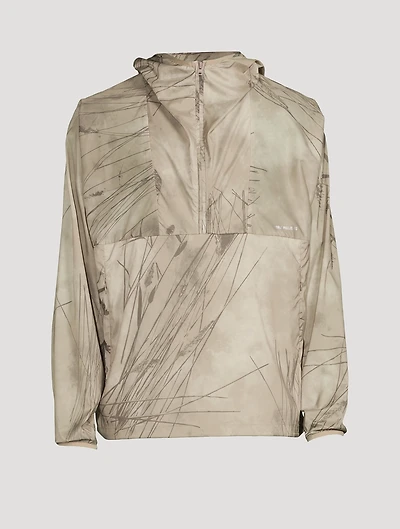 Herluf Light Printed Jacket With Hood