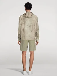 Herluf Light Printed Jacket With Hood