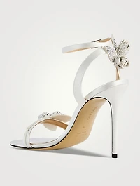 Wonder Tulip Satin Sandals