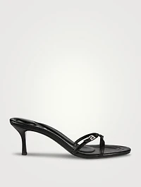 Lucienne 65 Capretto Slide Sandals
