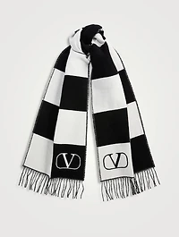 Exchess Wool And Cashmere Scarf