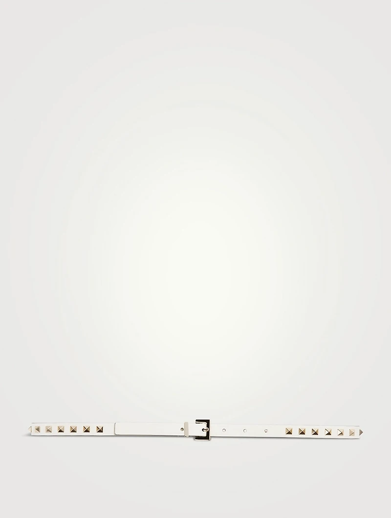 Rockstud Leather Belt