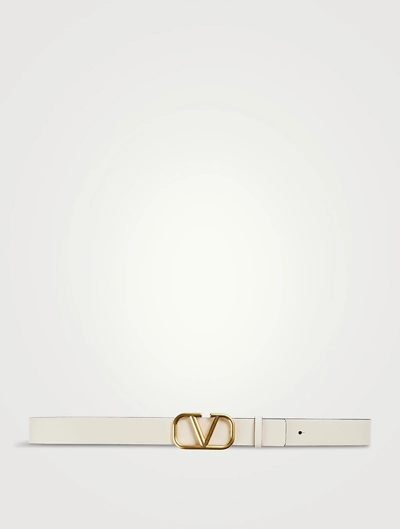 VLOGO Reversible Leather Belt