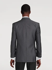 Double-Breasted Mohair And Wool Blazer