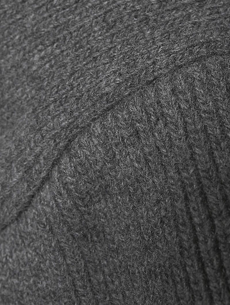 Cut-Out Wool Sweater
