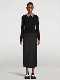 Embellished Wool Sweater