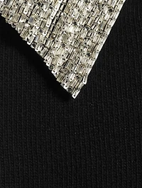 Embellished Wool Sweater