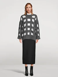 Crepe Couture Pencil Skirt