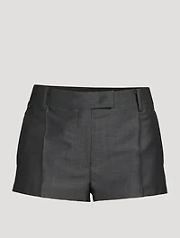 Mohair And Wool Shorts