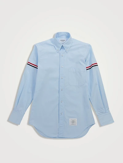 Cotton Shirt With Armband