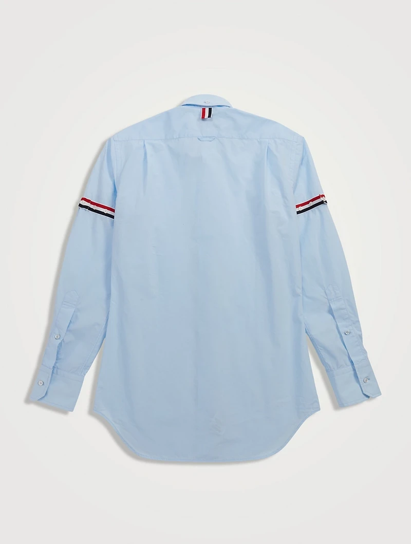 Cotton Shirt With Armband