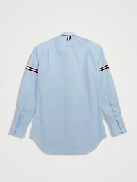 Cotton Shirt With Armband