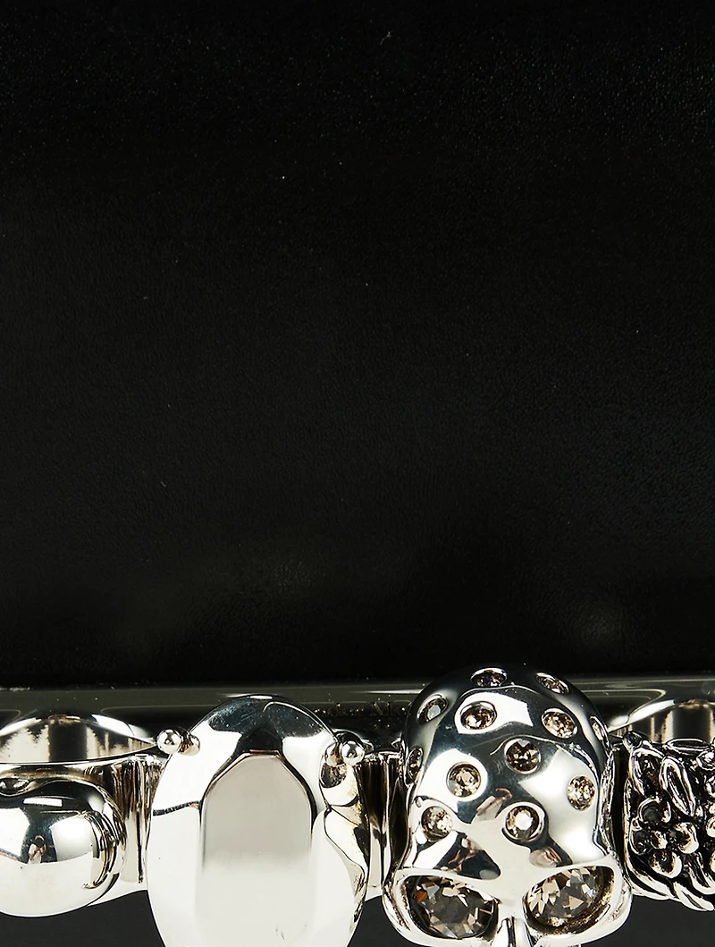 Mini The Biker Jewelled Leather Satchel